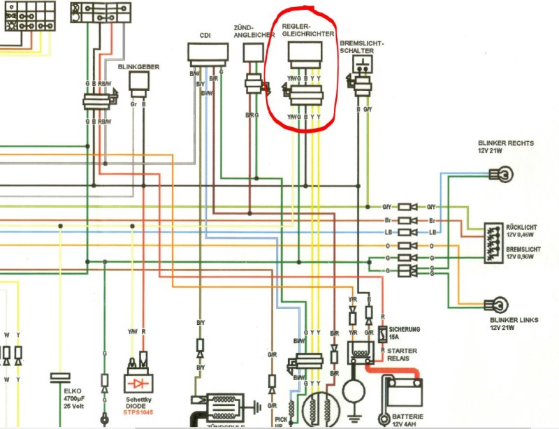MADASS lednings diagram