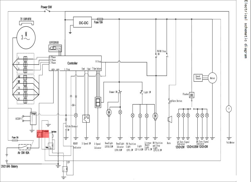 Yingang YG1500D-B Electrical schematic diagram.png