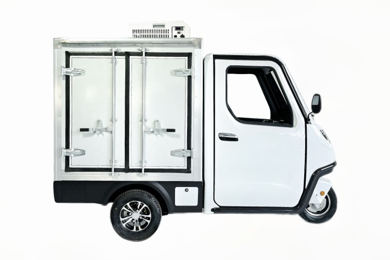 Frozen cargo tricycle ice cream tricycle