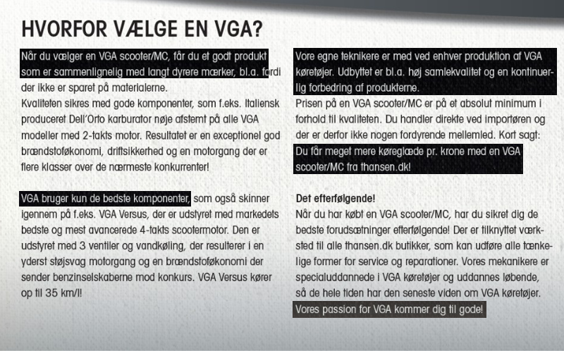 Hvorfor vælge en VGA?