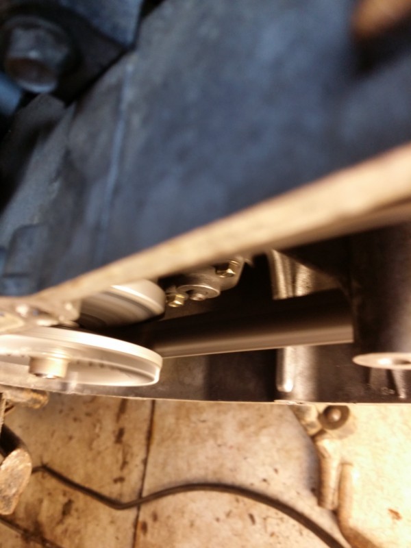 Variator ved full speed.