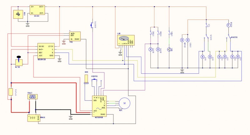 NIU N1S eldiagram