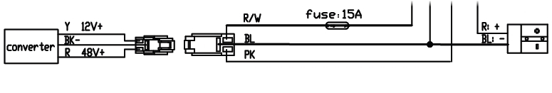 ZQTD-690 el diagram DC-DC-konverter