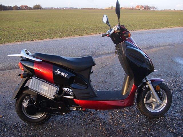 Scoopie scootere med motor